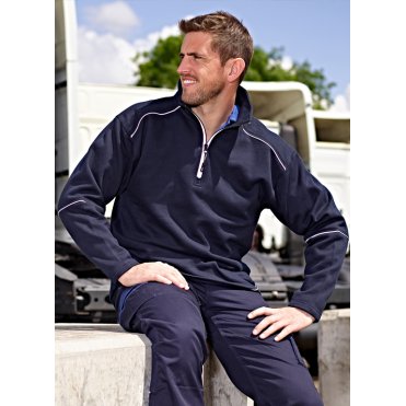1283 Fireback Quarter Zip Sweatshirt