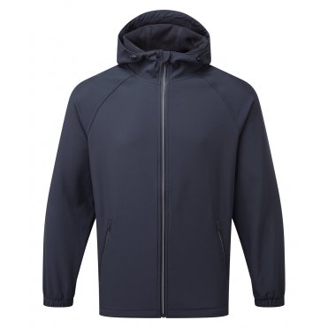 TS009 Hooded 2-Layer Softshell Jacket