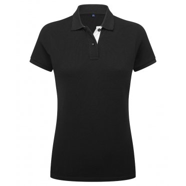 AQ022 Women's Contrast Polo