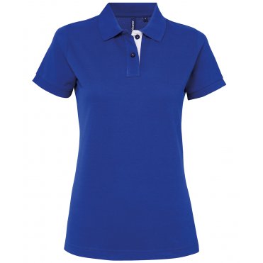 AQ022 Women's Contrast Polo