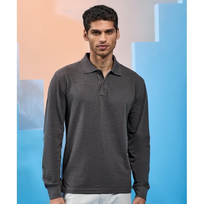 Asquith & Fox AQ030 Men's Classic Fit Long Sleeved Polo