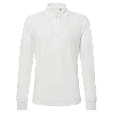 AQ030 Men's Classic Fit Long Sleeved Polo