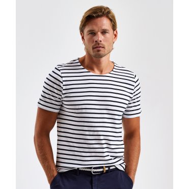 AQ072 Men's Mariniere Coastal Short Sleeve Tee