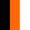 Black/Orange/White