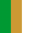 Green/Gold/White