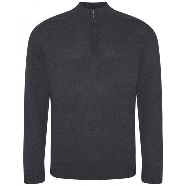 EA061 Wakhan 1/4 Regen Zip Knit Sweater