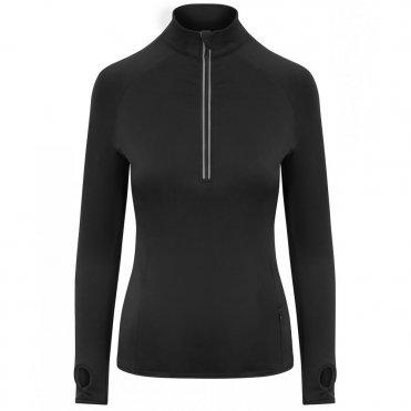 JC035 Women's Cool Flex Long Half-Zip Top