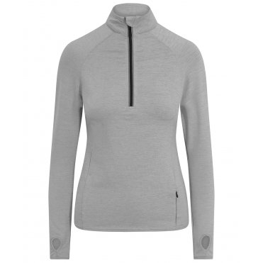 JC035 Women's Cool Flex Long Half-Zip Top