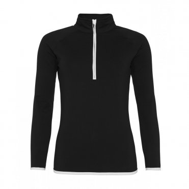 JC036 Women's Cool ½ Zip Sweatshirt