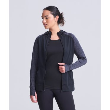 JC058 Women's Cool Contrast Zoodie