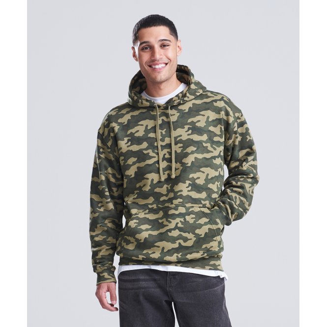 AWDis Just Hoods JH014 Camo Hoodie