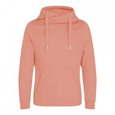 JH021 Cross Neck Hoodie