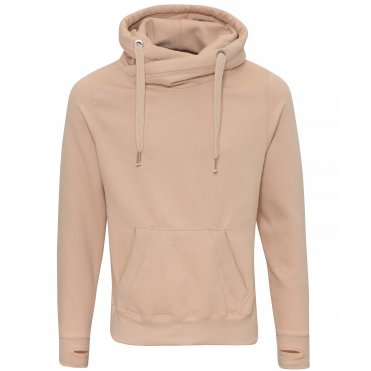 JH021 Cross Neck Hoodie