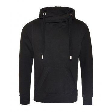 JH021 Cross Neck Hoodie
