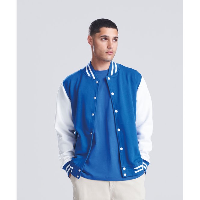 AWDis Just Hoods JH043 Varsity Jacket