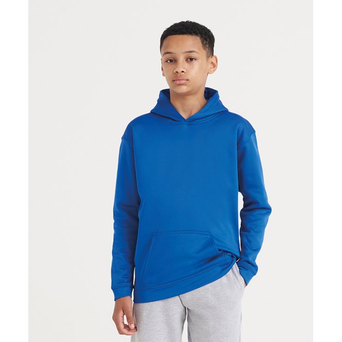 AWDis Just Hoods JH06J Children's Sports Polyester Hoodie