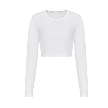 JT016 Women's Long Sleeve Cropped T
