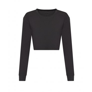 JT016 Women's Long Sleeve Cropped T