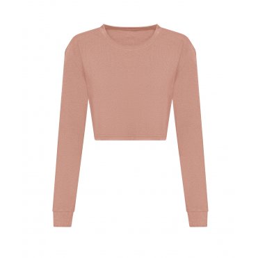 JT016 Women's Long Sleeve Cropped T
