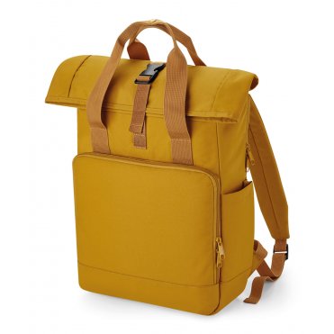 BG18L Recycled Twin Handle Roll-Top Laptop Backpack