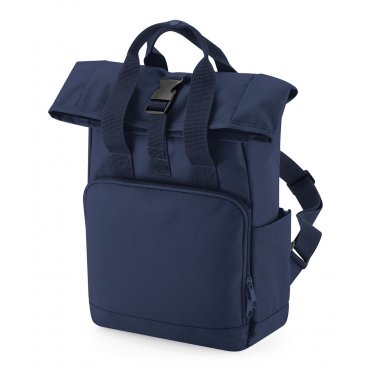 BG18S Recycled Mini Twin Handle Roll-Top Backpack