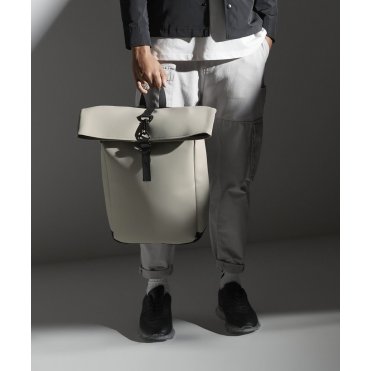BG335 Matte Pu Rolltop Backpack