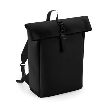 BG335 Matte Pu Rolltop Backpack