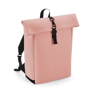 BG335 Matte Pu Rolltop Backpack