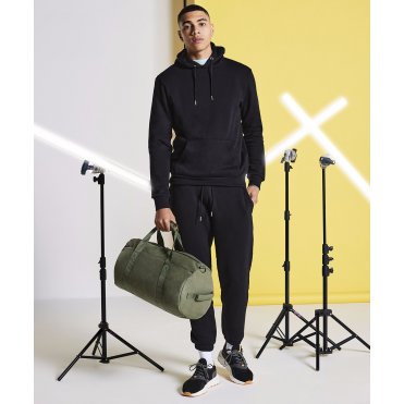 BG655 Vintage Canvas Barrel Bag