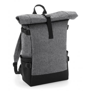 BG858 Block Roll-Top Backpack