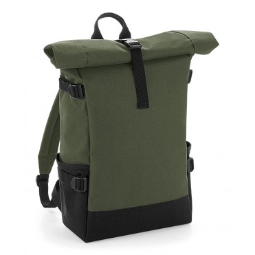 BG858 Block Roll-Top Backpack