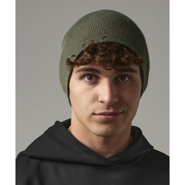 BC044 2-Tone Pull-On Beanie