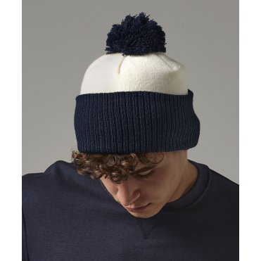 BC451 Snowstar 2-Tone Beanie