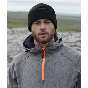 B243R Recycled Fleece Cuffed Beanie