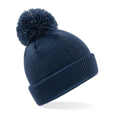 B406B Children's Reflective Bobble Beanie
