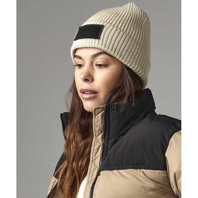 Beechfield B442R Fashion Patch Beanie