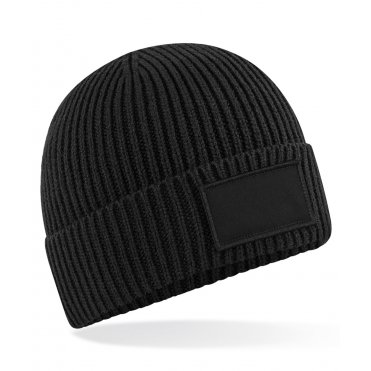 B442R Fashion Patch Beanie