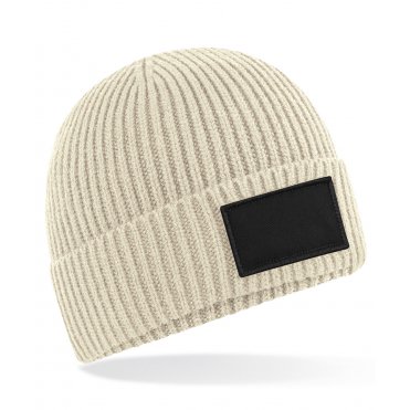 B442R Fashion Patch Beanie