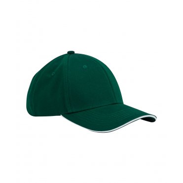 B820C EarthAware Classic Organic Cotton 6-Panel Cap Sandwich Peak