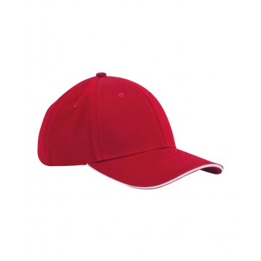 B820C EarthAware Classic Organic Cotton 6-Panel Cap Sandwich Peak