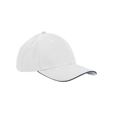 B820C EarthAware Classic Organic Cotton 6-Panel Cap Sandwich Peak