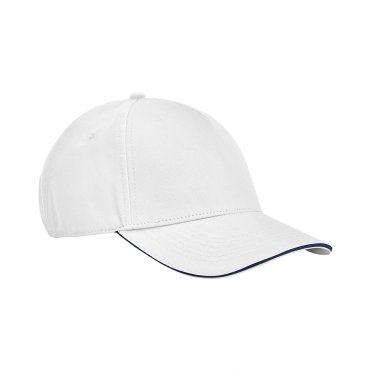 B825C EarthAware Classic Organic Cotton 5-Panel Cap Sandwich Peak