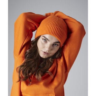 BC380 Engineered Knit Ribbed Beanie