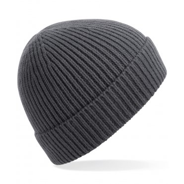 BC380 Engineered Knit Ribbed Beanie