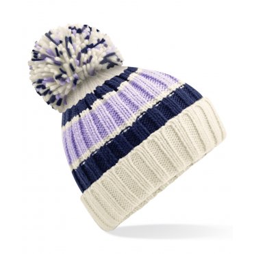 BC392 Hygge Striped Beanie