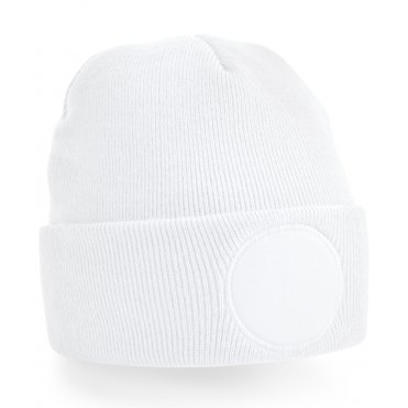 BC446 Circular Patch Beanie