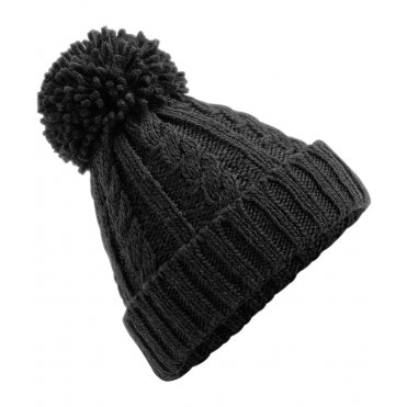 BC480 Cable Knit Melange Beanie