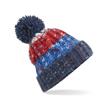 BC486 Corkscrew Pom-Pom Beanie