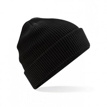 BC52N Organic Cotton Waffle Beanie