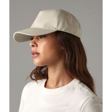 BC62N Organic Cotton 5-Panel Cap